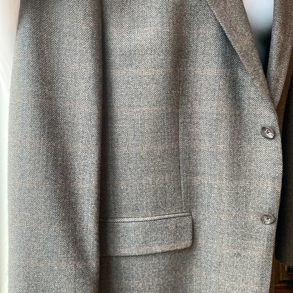 Oscar De La Renta Blazer wool & cashmere blend blazer 46 Regular - Picture 11 of 13